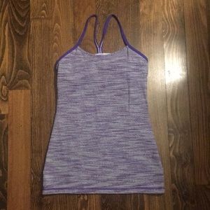 Striped Lululemon Workout Tank